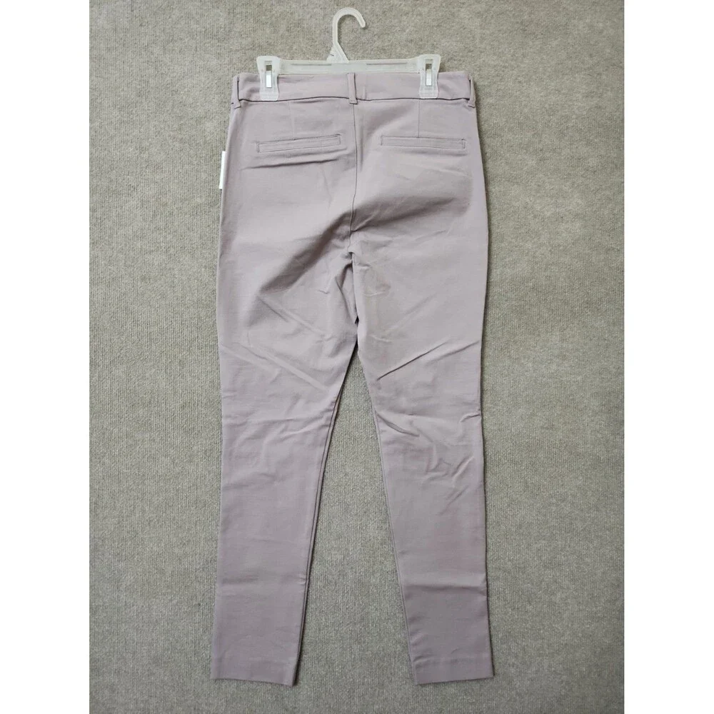 Old Navy High Rise Pixie Skinny Ankle Pants Womens 10 Tall Dawn Glow Stretch NEW